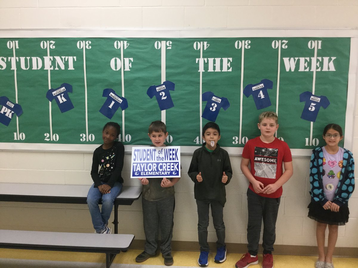These students are still working hard.  This weeks Students of the Week are:  Arabella Bell, Abigayle Morrison, Landon Smith, Abel Carey, Calvin Sasscer, &amp; Trinity Doyle.  <a href="/LampasasTCE/">Taylor Creek Elementary</a>  #thinkbiglisd  #thinkbigtce