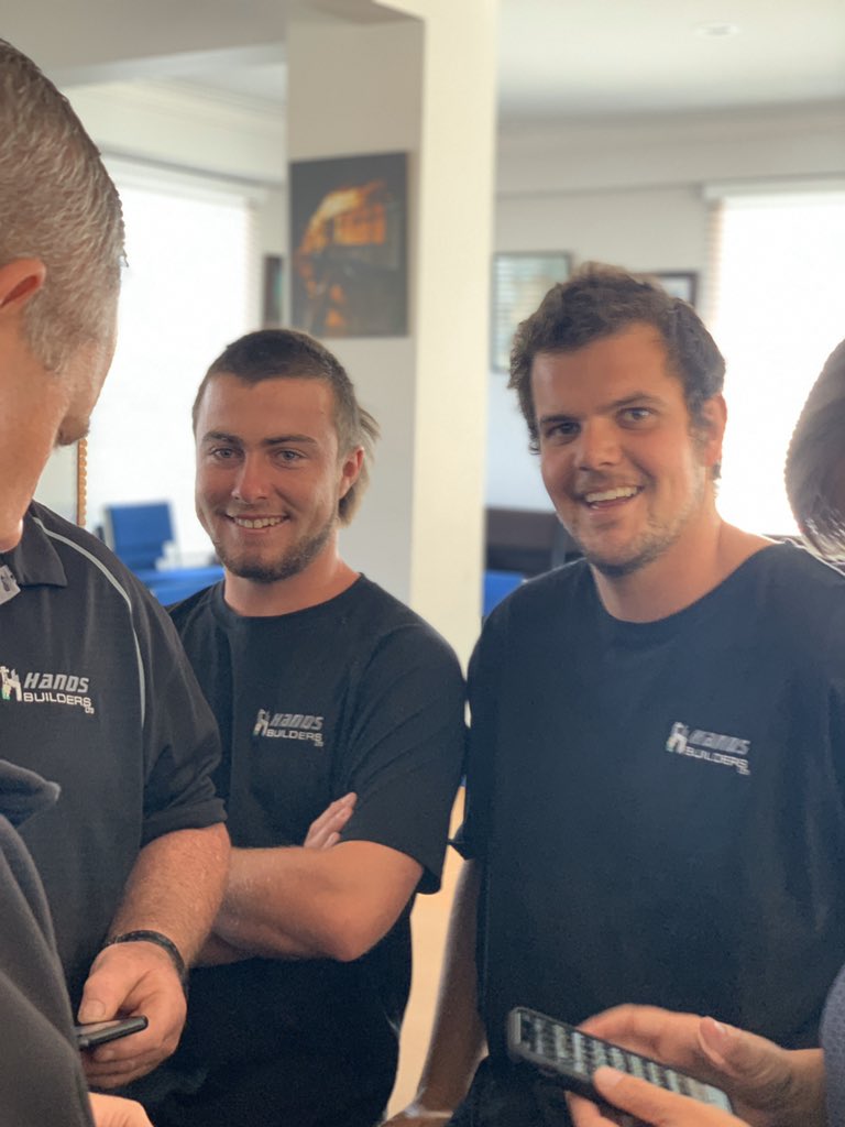 KiriAllan's tweet photo. First respondents for the Whakaari tragedy: meet some of our local heroes. Prime Minister Jacinda Ardern thanked them personally this forming at the Whakatane Fire Station. #Heroes #FirstRespondents https://t.co/cDq6eVu1lO