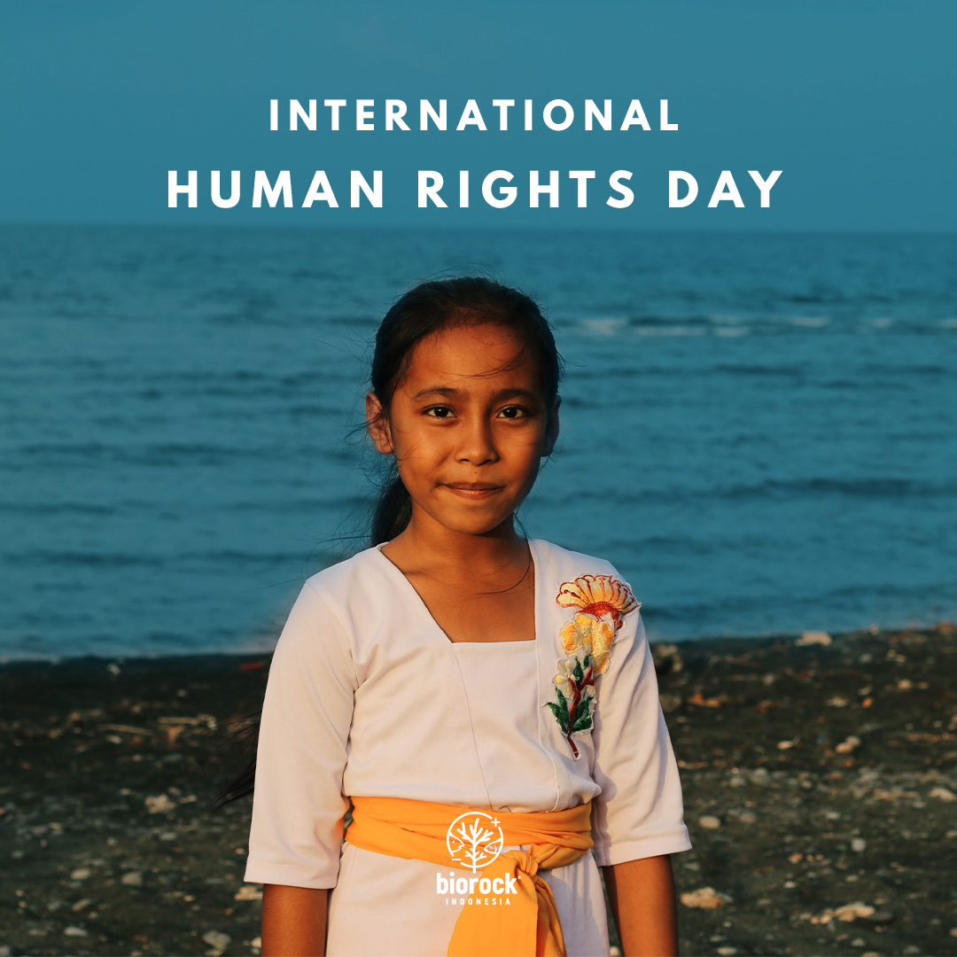 "Human Rights are driven by progress on all SDGs, and the SDGs are driven by advancements on human rights." #biorock #biorockindonesia #internationalhumanrightsday