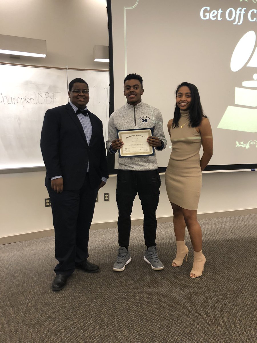 NSBEUM's tweet image. Here are just a few of our winners from the many freshman champions who were crowned during the 2019 NSBE UM Grammys hosted Friday. We are proud of their excellence, energy, and engagement with the Chapter! Our youth are our future! #r4nsbe #4solid #increasethenumber