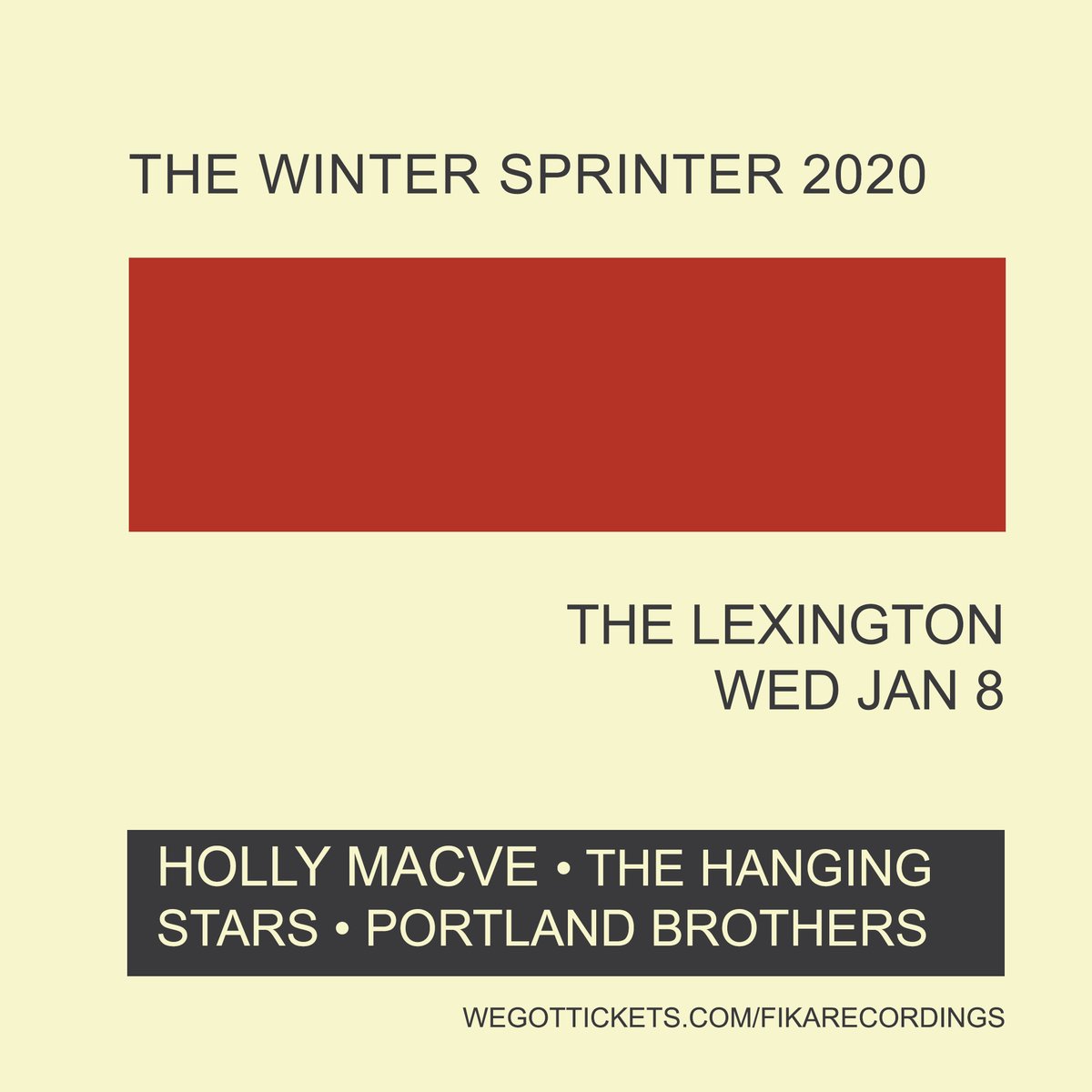 fikarecordings's tweet photo. Wednesday 8th Jan! We're having a country extravaganza for the opening night of The Winter Sprinter at @thelexington, with:
@hollymacve 
@TheHangingStars 
@portbros 
Tickets from https://t.co/XaG5dCayPh and from Dice. https://t.co/omlIyeWtJK