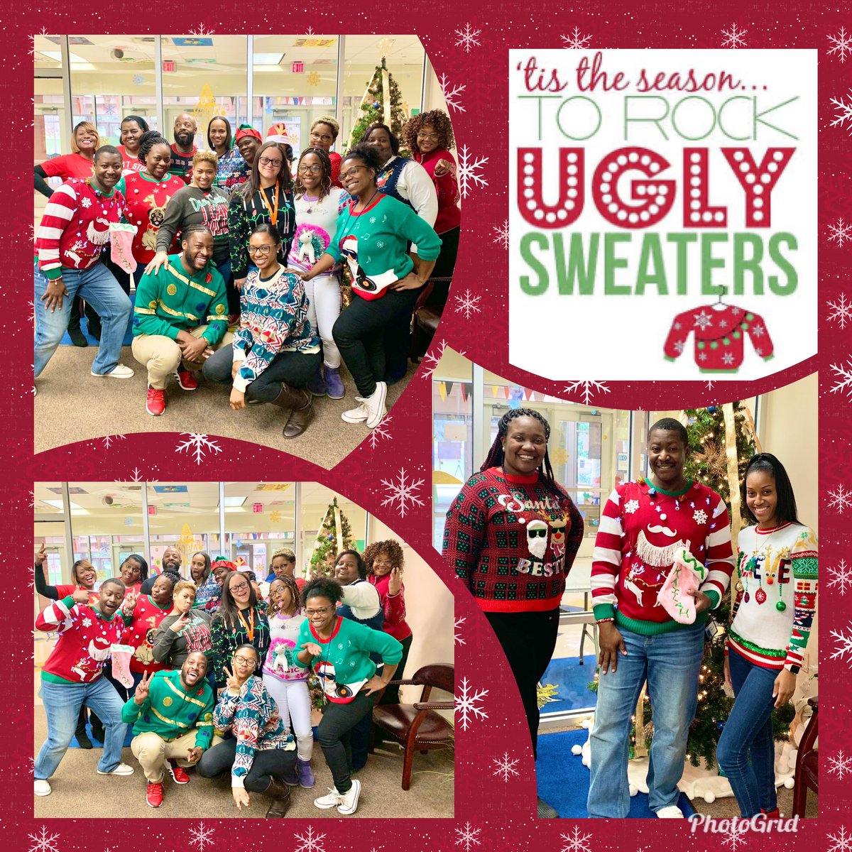 ESessomsJr's tweet photo. On the 3rd Day of Dunbar🎶........Ugly Sweater Day🎄🎅🏾@apsupdate @CarstarphenMJ @Atldepsupt @DrEmilyAMassey https://t.co/IovG8jMkDV