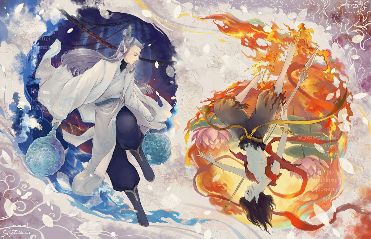 Zelda 希奧達 Fate 哪吒之魔童降世characters From Nezha Movie 19 Sketch Process Finished Artwork In High Res Jpeg File Available As Forest Tier