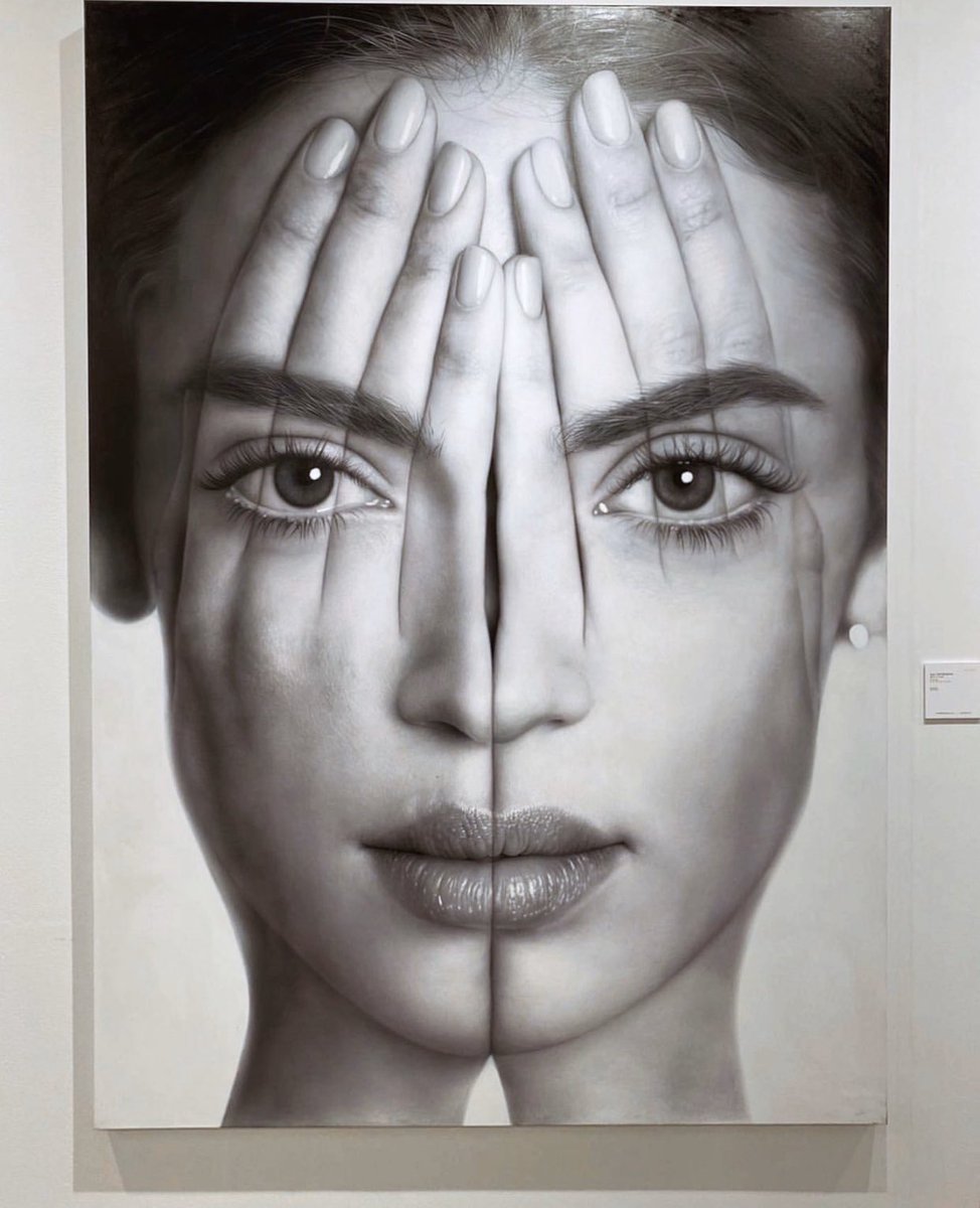 Hanging at Art Basel (literally). Thank you to my dear friend Tigran Tsitoghdzyan for painting me, still can’t believe it! 🙏🏽🙏🏽🙏🏽🙏🏽