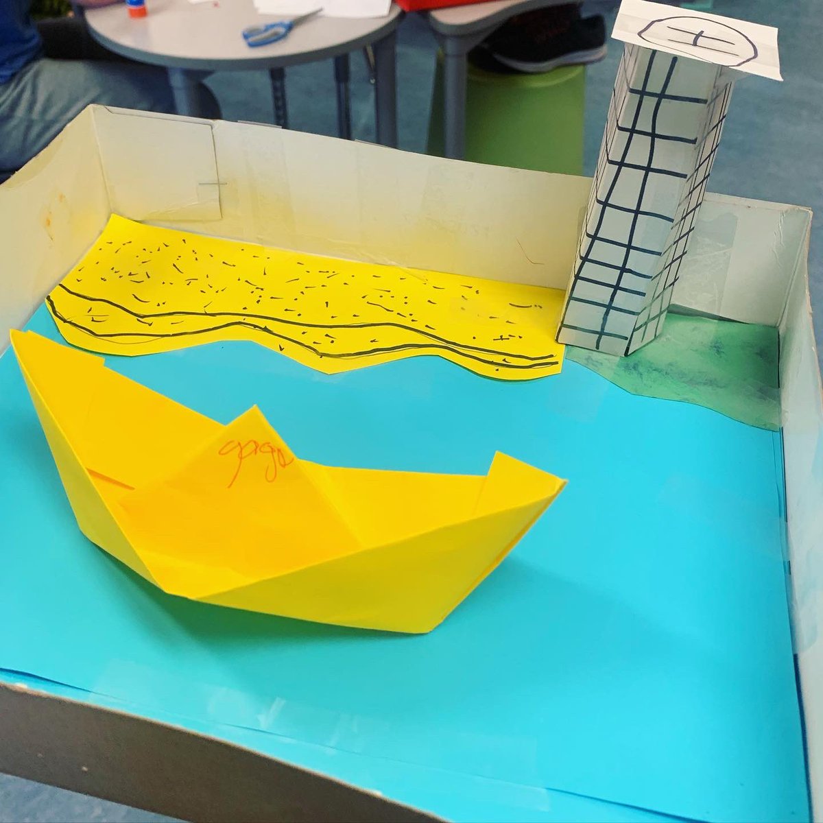 cbmoe's tweet photo. Canada Learning Code Week 2019 is here!!!Today the 5/6 students in our class worked on paper prototyping for VR. Tomorrow they will use #cospaceedu to build their 3D creations and animate them with code - Envisioning a Better World in VR!!! #clcweek #sd60 #debugging #prototype https://t.co/cKNLVipYaE