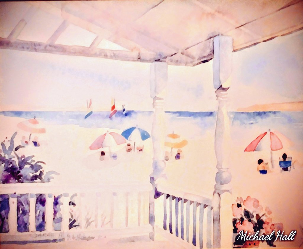 mhall55nine's tweet photo. "Lazy Summer Day" #SarahM. #Summer2019 #goodvibes #artwork https://t.co/TnsR5Mlcaz