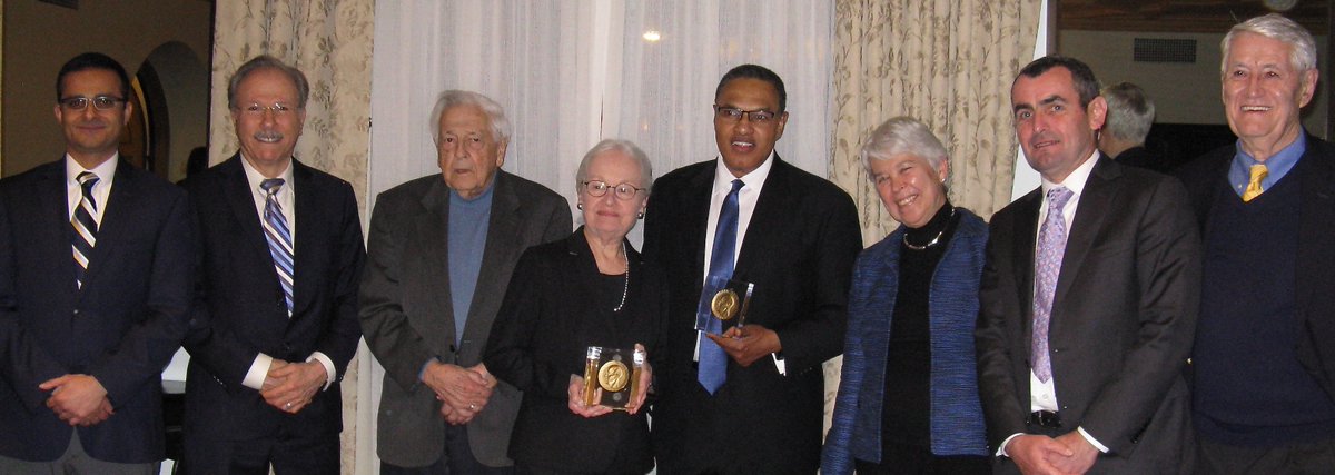 UCBSenate's tweet photo. Congratulations to the recipients of the Clark Kerr Award for Distinguished Leadership in Higher Education: @UTEP President Emerita Diana Natalicio and @UMBC President Freeman Hrabowski III. https://t.co/7PMsCH7KrV
