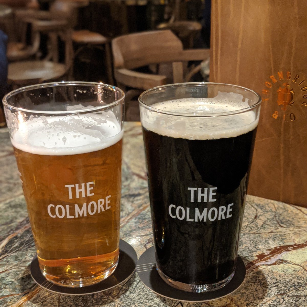 BirmBeerWeek's tweet image. Had an enjoyable time at Birmingham's latest venue opening - @thecolmoretap
A great addition to the beer scene in our city. Can't wait for a return visit.