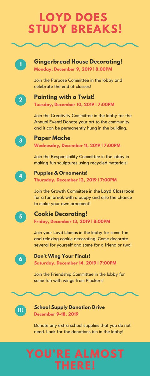 LoydCommons's tweet photo. Take a Study Break! - https://t.co/n9hdbzbD6T https://t.co/uRClH9H1S6