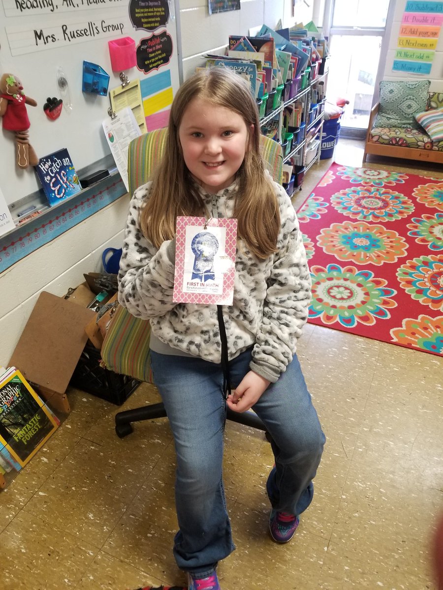 joy2teachem's tweet photo. Yay Makyla, Skye, Nora and Paisley☆my @FirstInMath Players of the Day from last week! @hce_stemacademy #girlslovemath❤💚❤💚❤ https://t.co/JyCFaaQNoG