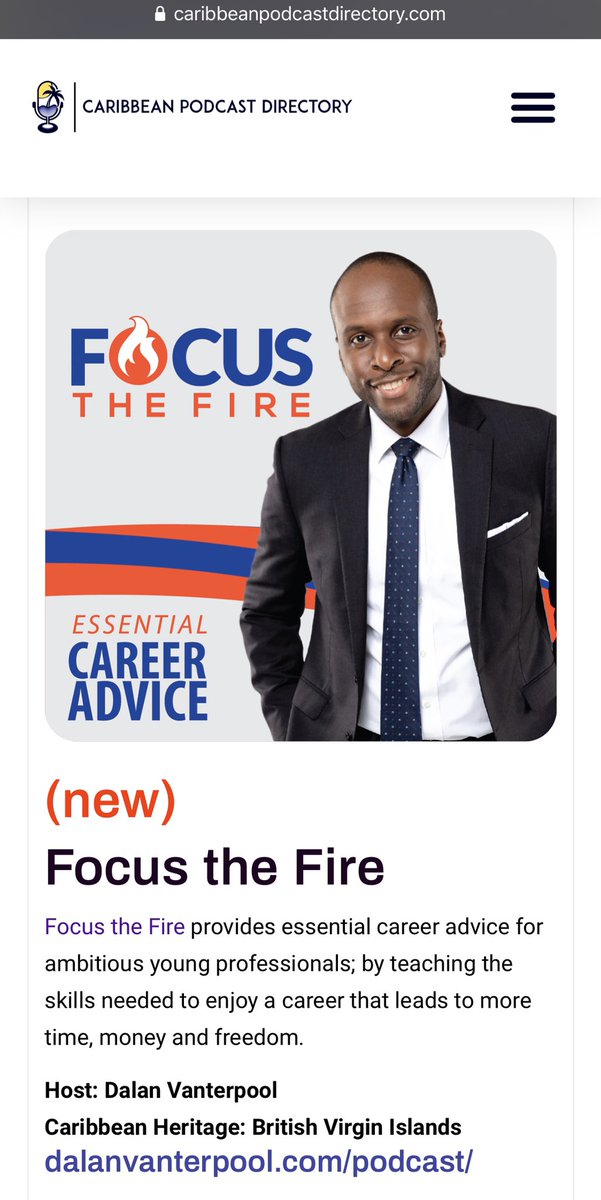 DalanVanterpool's tweet photo. Now representing the British Virgin Islands on the Caribbean Podcast Directory @caribbeanpod with @focusthefire podcast. 

☝🏾 Fo deh kulcha and certainly for the culture. 

#FtheFirepod https://t.co/YaHuViEVrE
