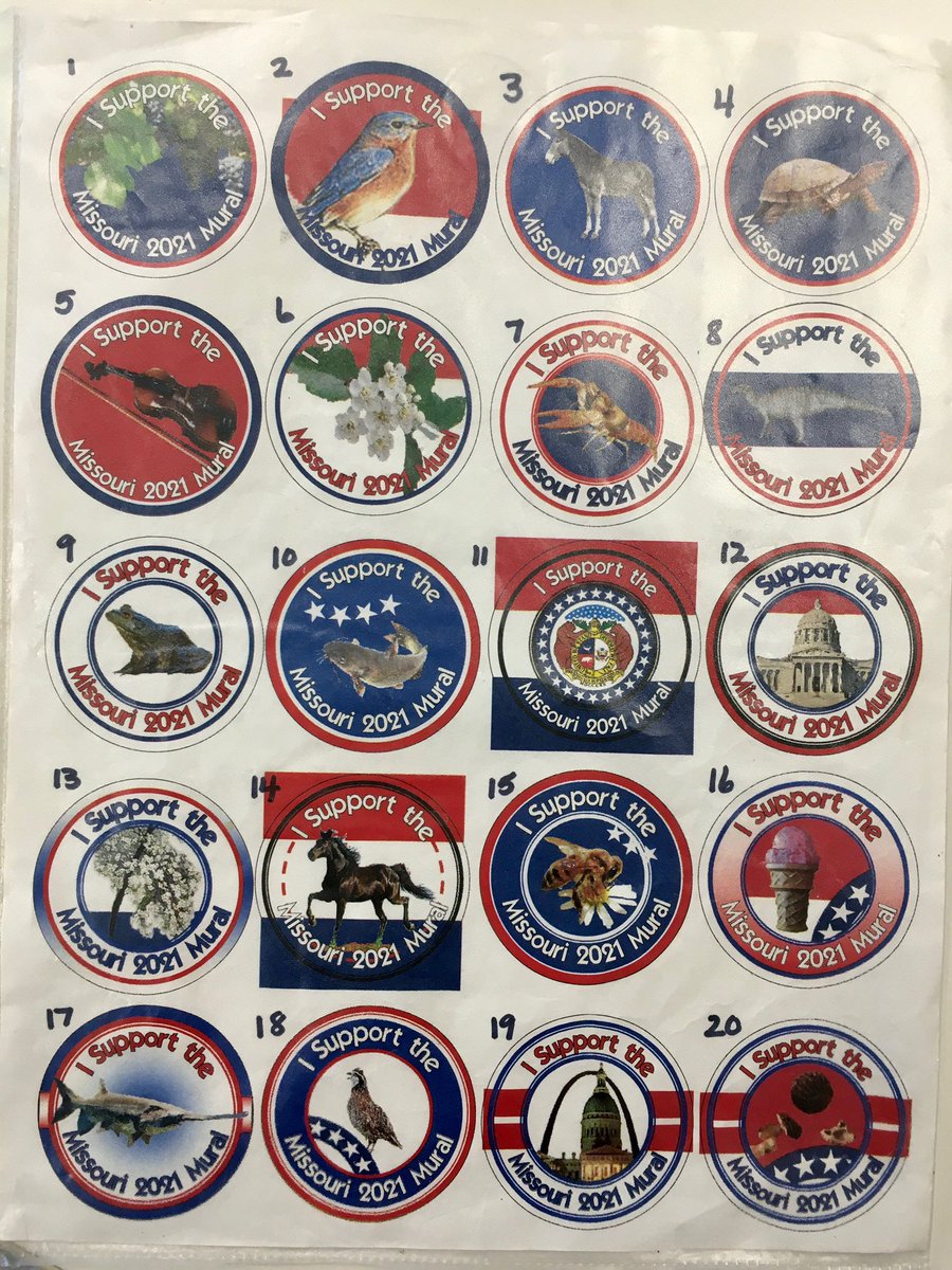 Knights_Lincoln's tweet photo. Buttons for the Missouri Bicentennial project will still be available tomorrow for $2 https://t.co/LHaKz2E4pK