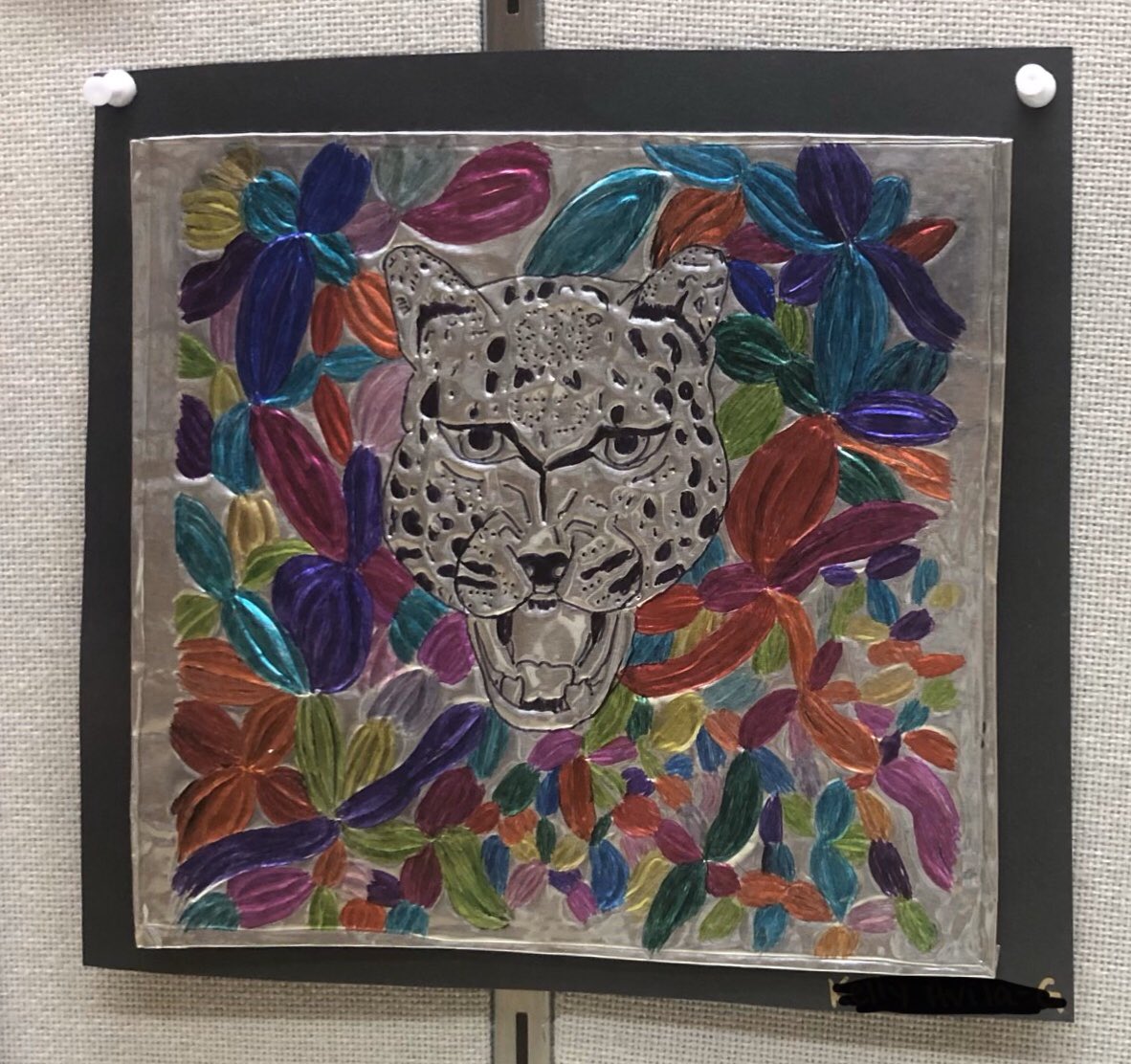 YoSoyLaLay's tweet image. I'm constantly amazed by what our students can do with #art. Check out this tin work done by our 8th grade 3D Art students.  Stunning!!!  #exploreyourpath #artseducation @WeGoD33 @D33Leman #everybodyinLMS
