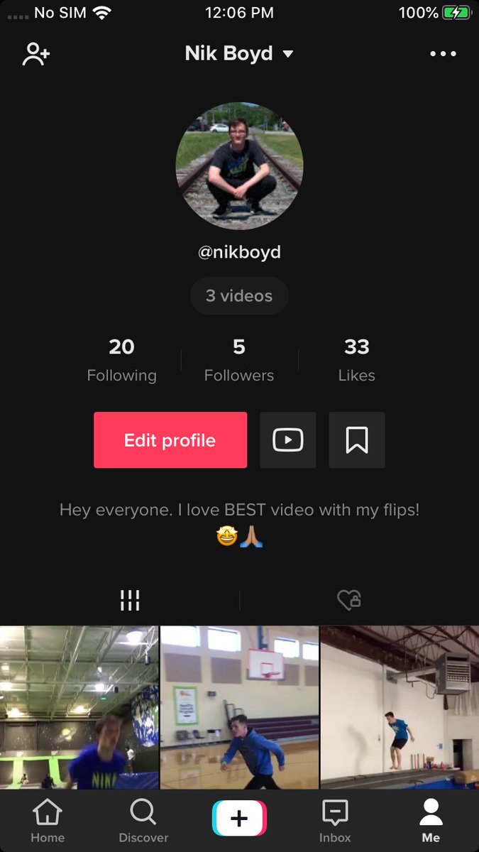 RealNikBoyd's tweet photo. FOLLOW me on TikTok! 🙏🏽❤️ https://t.co/mH0dGga4WD
