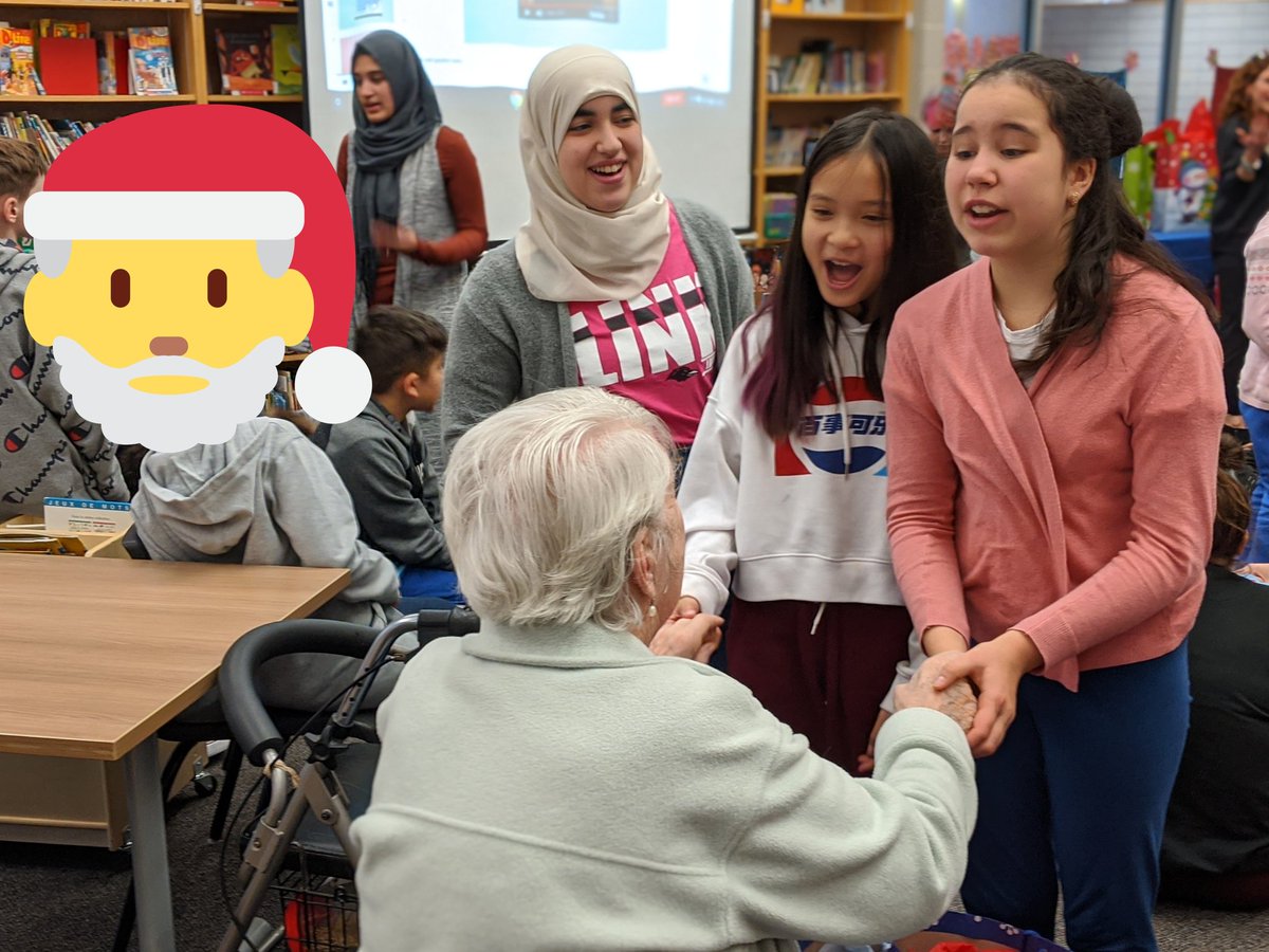 ldhmrlind's tweet photo. Part 3 of this initiative happened this morning with gift giving, carolling, and snacks. Lots of snacks! Congrats to all students involved. #happyholidays 🎅🤶🎄🎁 https://t.co/9OEleCeYN7