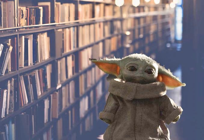 CosmoAvenue's tweet image. What’s Baby Yoda’s favorite book of 2019???