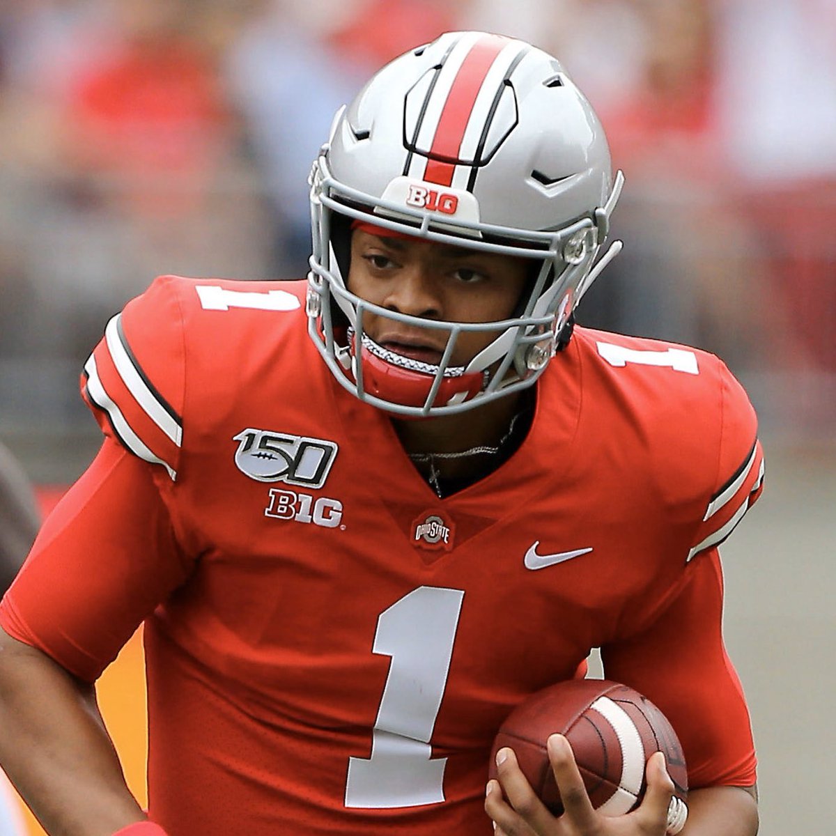 ArrogantBuckeye's tweet photo. So proud to see three Buckeyes invited to New York as Heisman Finalists this season. https://t.co/0zyUPA1jtr