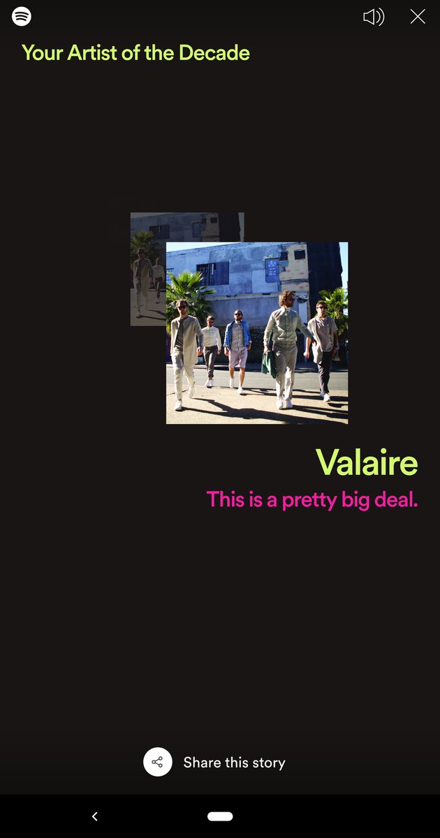 JS_Caputo's tweet image. C'est Spotify qui le dit! @valairevalaire