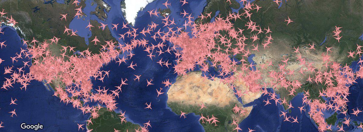 infiniteflight's tweet image. Now that is a busy Infinite Flight sky on @LiveFlightApp!