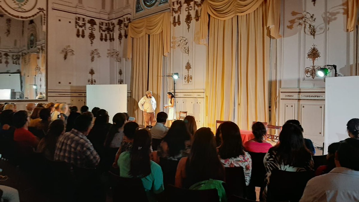 Ahora en <a href="/CCAmerica23/">CCAmerica</a> cierre #TallerTeatro #TallerFolklore #FundacionRevivir #Salta