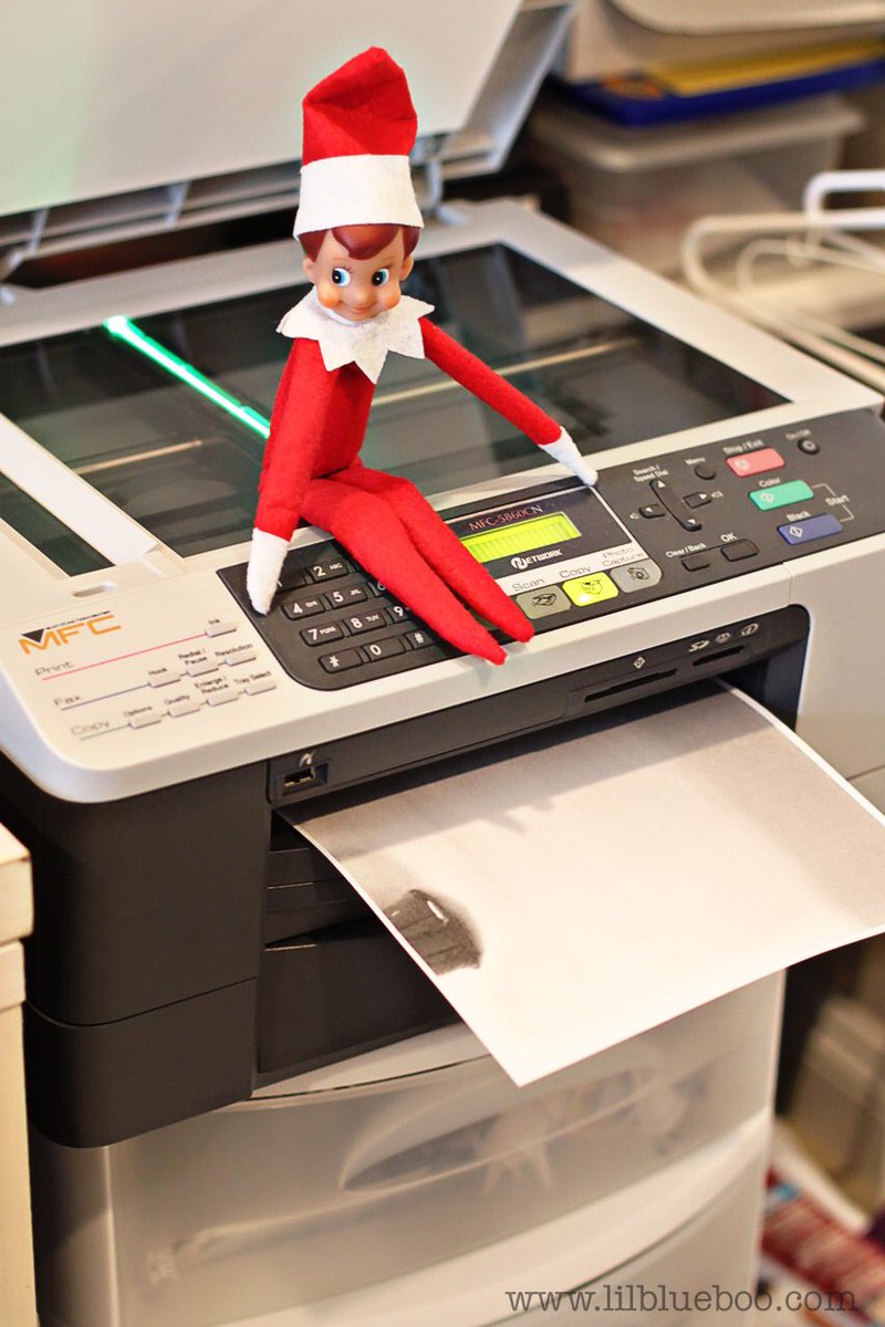 SeanMODonnell1's tweet photo. #ElfOnAShelfIn5Words
Always abuses the office copier...🤦🏻‍♂️ https://t.co/9UVcwmWoyV