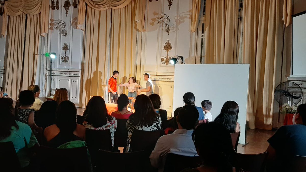 CCAmerica23's tweet photo. Ahora en @CCAmerica23 cierre #TallerTeatro #TallerFolklore #FundacionRevivir #Salta https://t.co/aUwvvrHlPx