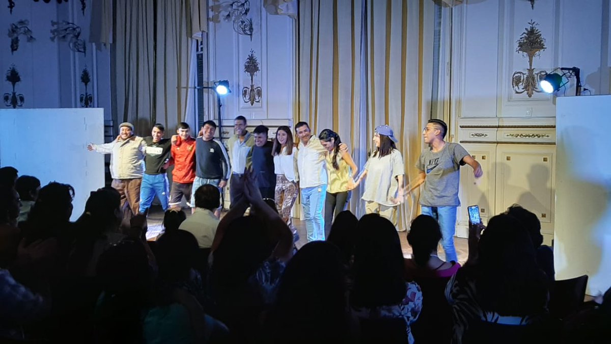 Ahora en <a href="/CCAmerica23/">CCAmerica</a> cierre #TallerTeatro #TallerFolklore #FundacionRevivir #Salta