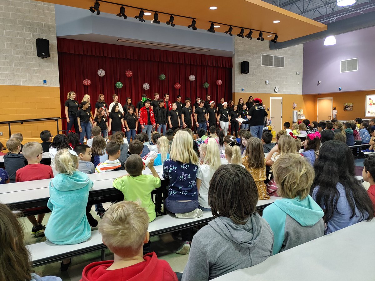 OCESMUSIC's tweet photo. Love, Loved ,LOVED seeing and hearing CHS chorale perform today.  There were many great conversations afterwards!        
 #comalfinearts @schumanncarla1. @Supt_comalisd @theressa_engel @OCESMUSIC @WilkieStacy @OCES_Ocelots https://t.co/giRAdRoRXq