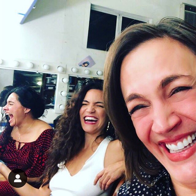 fountaintheatre's tweet photo. Acting is a serious business. #BetweenRiversideAndCrazy @LesleyFera @mslizafernandez @MarisolMiranda #lathtr https://t.co/KlXg2gBs5t