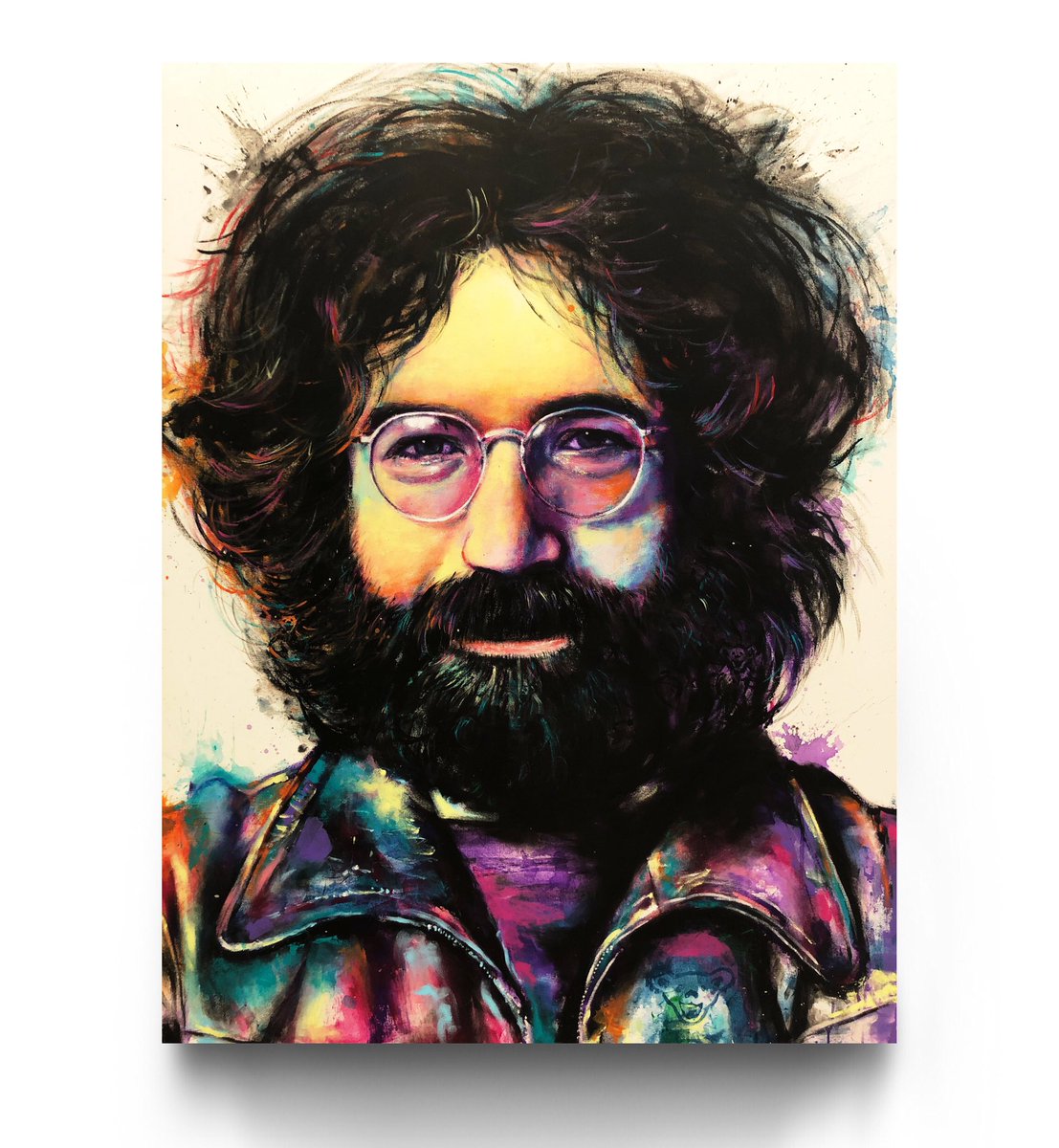 JohnHillArtist's tweet photo. “Jerry Bears”
I had such an amazing time creating this painting of Jerry Garcia back at Fantasy Fest in Key West. Shout out to the DeadHeads! What do you guys think?
PS. I buried 5 Jerry Bear faces in this painting. Zoom in and see if you can find all 5! #jerrygarcia #painting https://t.co/r9UMPiczkj