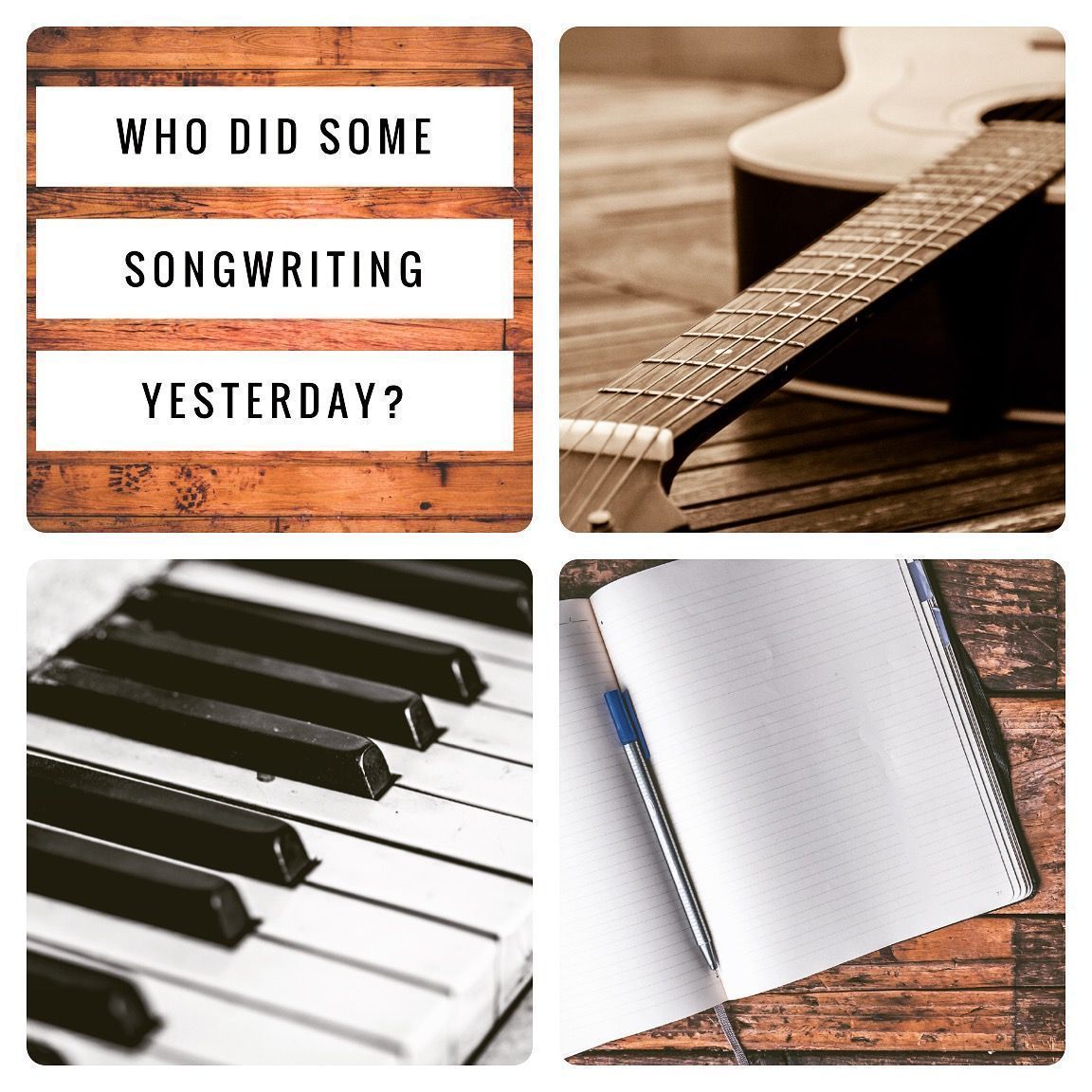 iamfrettie's tweet photo. Did you work on a song yesterday?  Let us hear from you! https://t.co/xSPyXRADxW