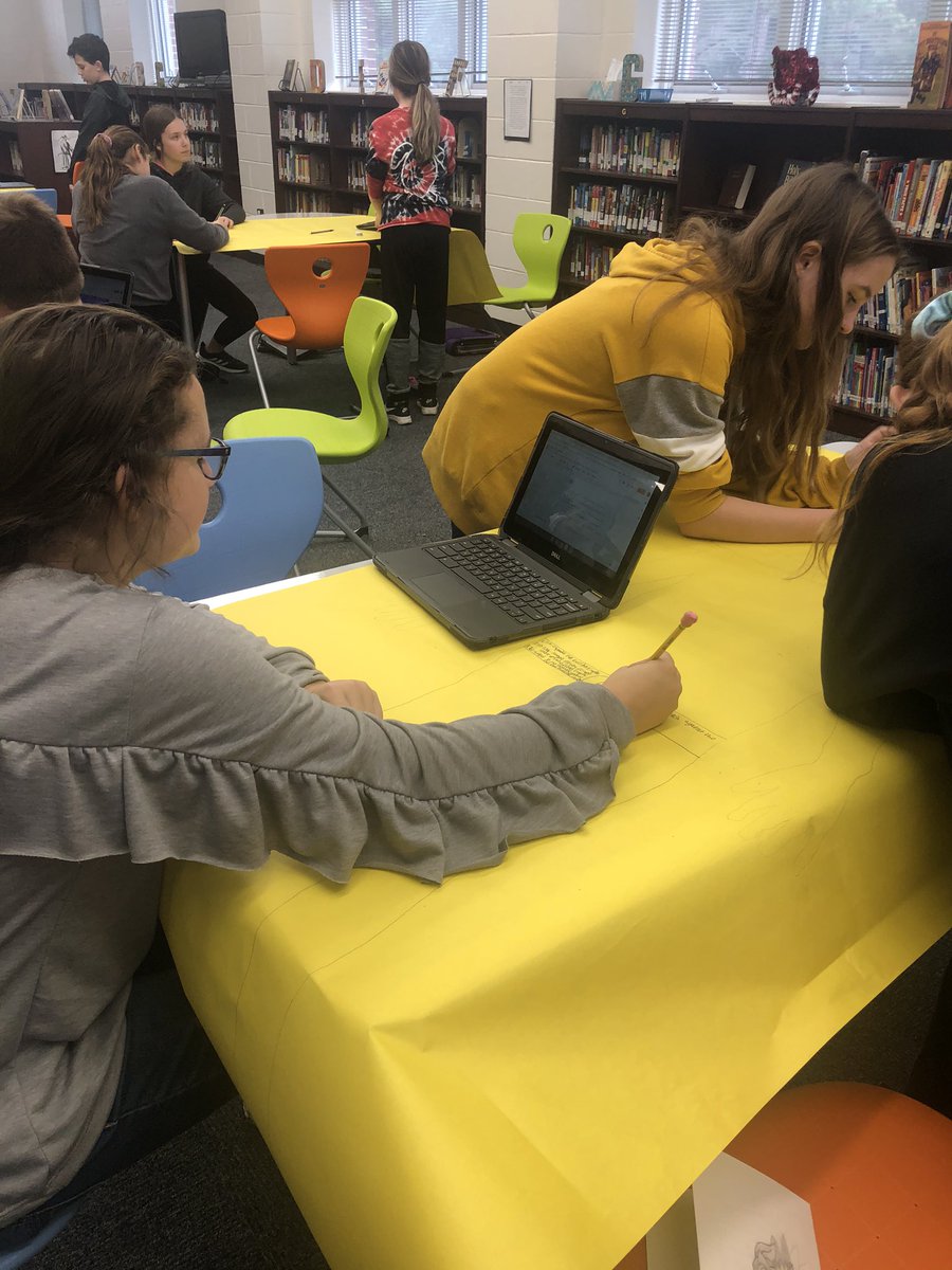 wendy_copelan's tweet photo. 7th Ss creating life size figures of monarchs! They are dressing them 21st century while capturing their crowning achievements and legacies. @BENPanthers #CCSIgnite https://t.co/wgyHGoLwGY
