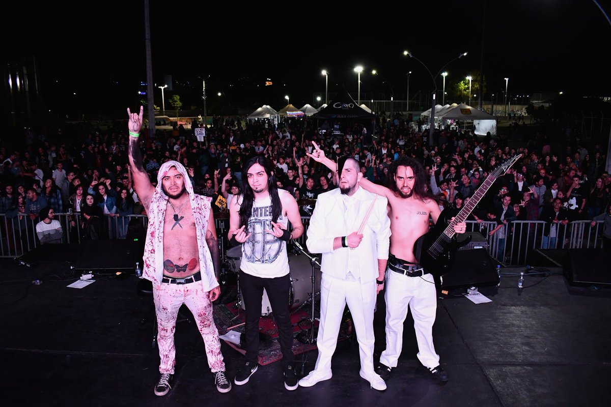 Thank you so much, Colombia! <a href="/rockalriofest/">Festival Rock al Río</a> was a success!! We look forward to coming back for more shows and festivals!

<a href="/Thecrownedmusic/">The Crowned</a> will return to Colombia!

#RockalRío2019 #SomosRockalRío #Columbia #TheCrowned #Ríonegro #Fuerzarío