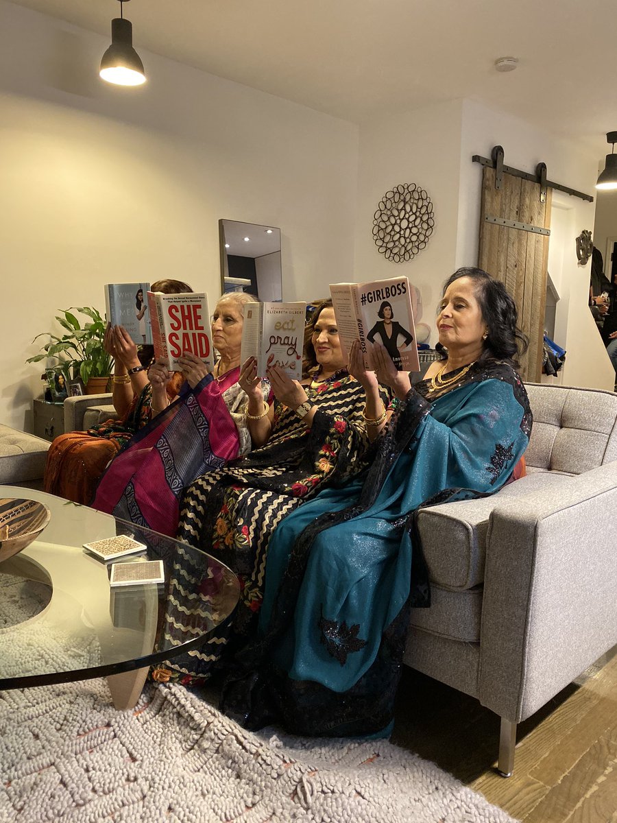 sway_bhatia's tweet photo. Your #MondayMotivation is brought to you by the original #womenempowerment Squad        stay tuned  #ramitaravi @thealantan_  @smilinarch #indian #american #gamechangers #bosslady #teamsway #queens #girlboss #shesaid #eatpraylove #whynot #whynotme #nevertooold https://t.co/snd4TfieRQ