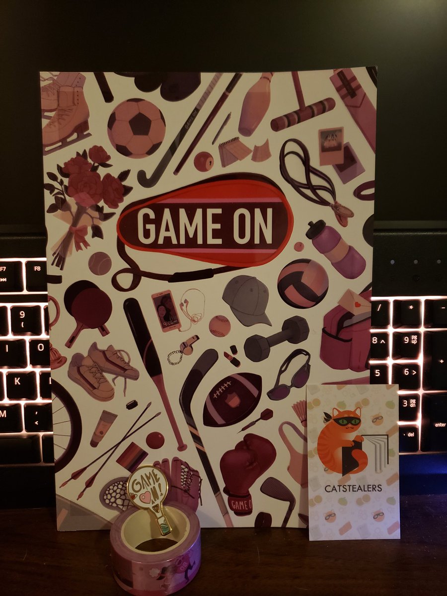 AirieVee's tweet photo. Got my ks rewards from @GameOnAnthology today!! Very lovely 💖🏆 https://t.co/NgRX0pM5xY