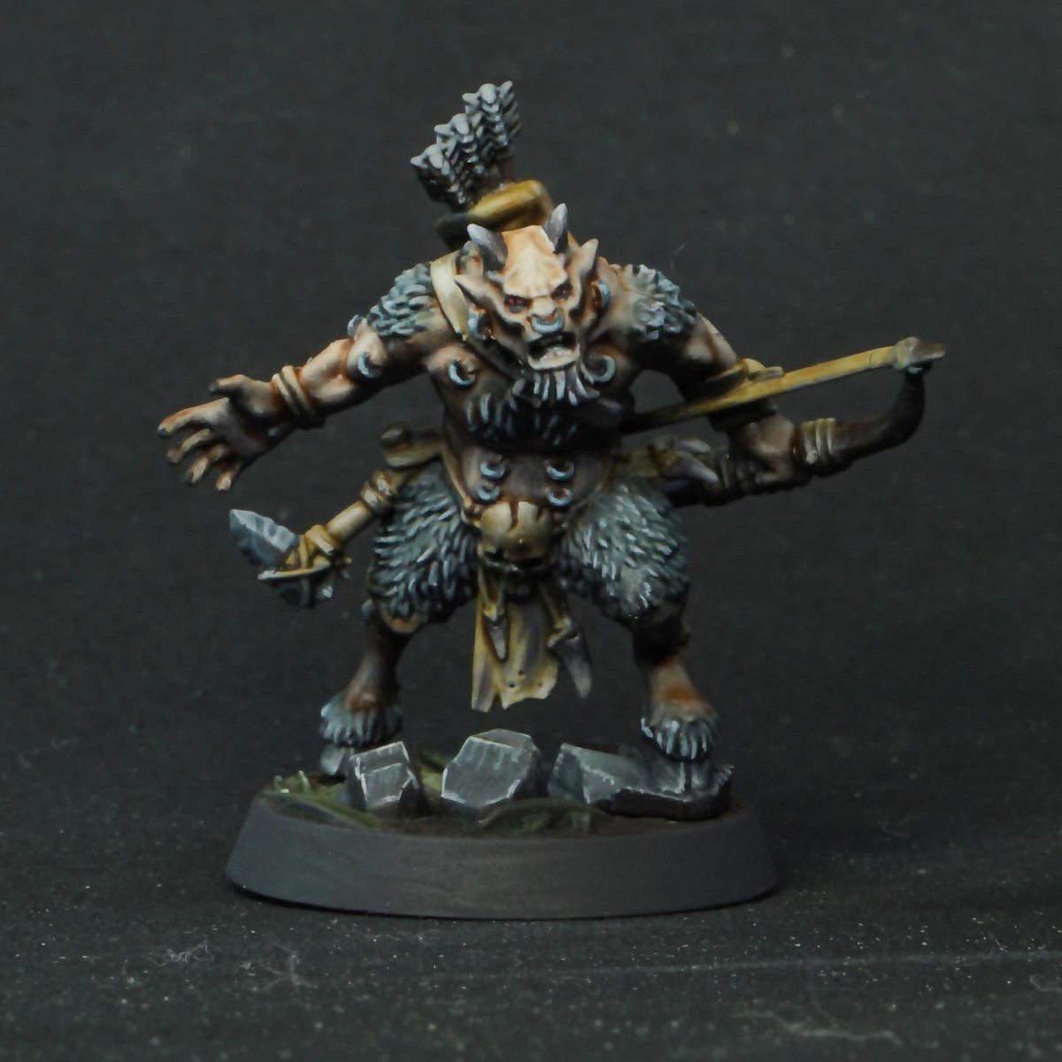 plastic_crack_m's tweet photo. Grashrak’s Despoilers’ Gnarl. #warhammer #warhammerunderworlds #ageofsigmar #paintingwarhammer #paintingminiatures #whu #paintingshadespire #gamesworkshop #aos #tdbmini #wargaming #tabletop #beastgrave #plasticcrack #gwcontrastpaints https://t.co/NwSAk777Dk
