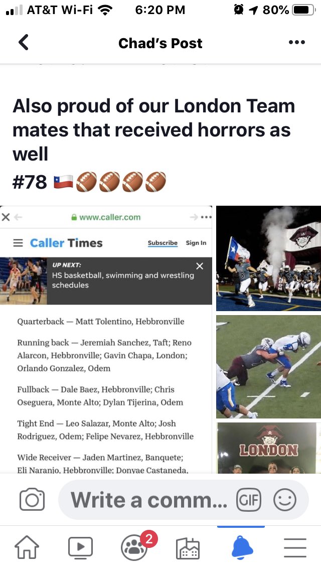 Chad79436756's tweet photo. @Cameron_245 @PatrickDaberkow @WesCoomes First Team All District O Lineman !!way to put in the work son!! https://t.co/EDmV2hiLhM