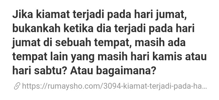 suaratentangdia's tweet photo. Sc: quora

Siapapun yang bertanya, kau telah membuat saya mikir.
Iya juga ya 🤔

Boleh bantu jawab gaes
Pertanyaannya seperti ini: https://t.co/dWwCLQ6hsL