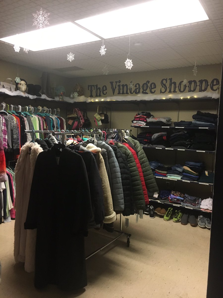 Over 30 coats left the store in the month of November!! Are you ready for winter? Get your coats, hats and gloves at the Vintage Shoppe...... for only $1 <a href="/ChristaMCA_JSD/">Christa McAuliffe MS</a>