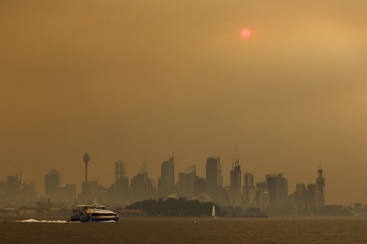 MikeCarlton01's tweet photo. Is this right ?  Morrison held two media conferences today ?  And not one journalist asked him about bushfires, Climate Change, and dodging our Paris targets ? https://t.co/YvYrSbdmWm