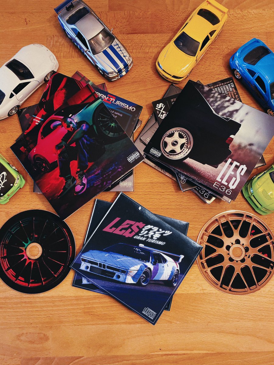 SteakxShrimp's tweet photo. Gran turismo 2 limited edition collectors CDs out now! 
And for the first time we have E36 and Gran turismo 1 signed CDs. 
Get em before they sell out 
https://t.co/9gVUCLoBMB https://t.co/4UhHVHUNoy