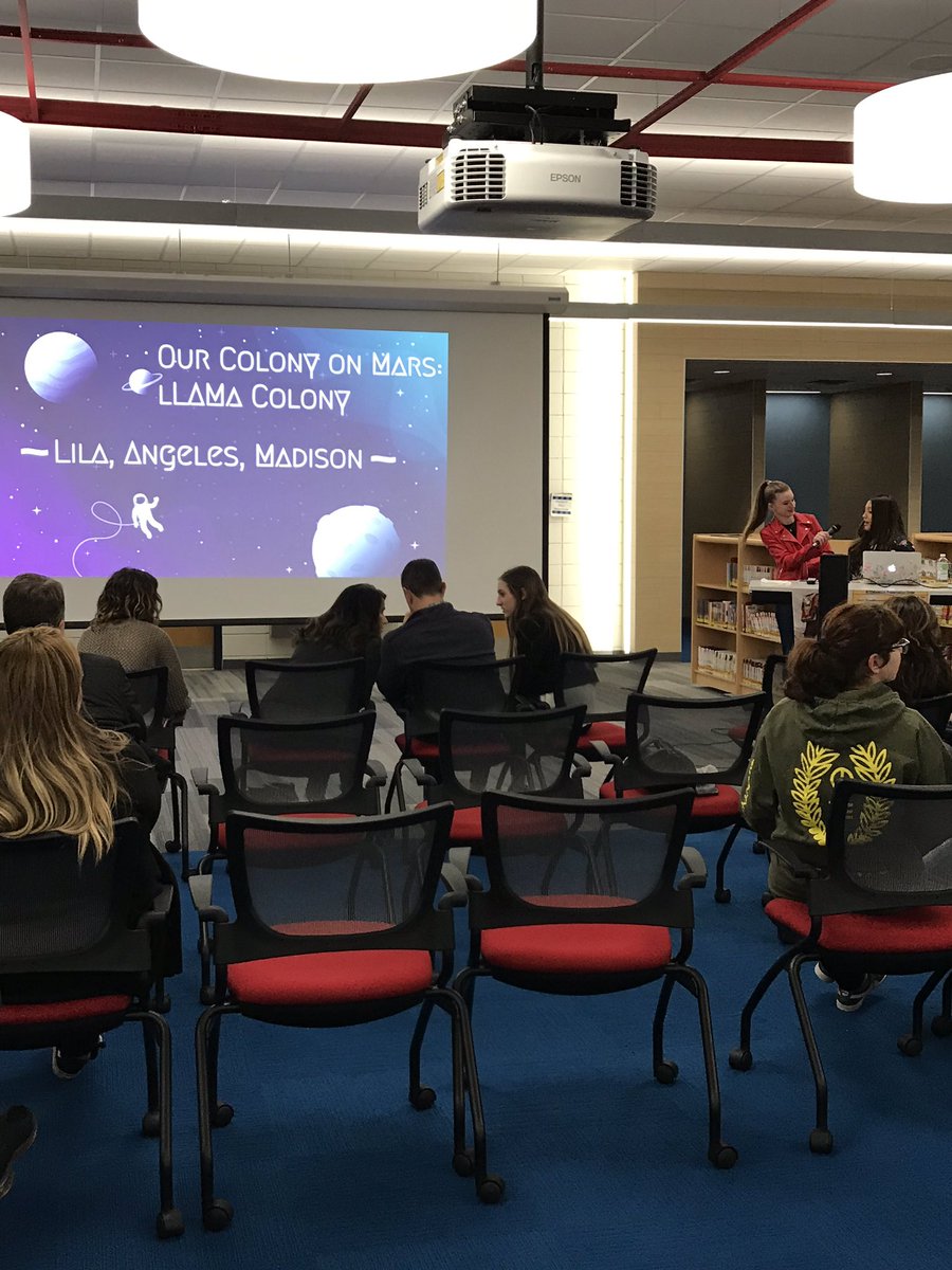 jhylemon's tweet photo. 10th grade #gcisdSTEM students plan a sustainable colony on Mars! Great evidence of engineering design and critical thinking! @MustangSTEM #GHSunity https://t.co/kNWDZAKpd9