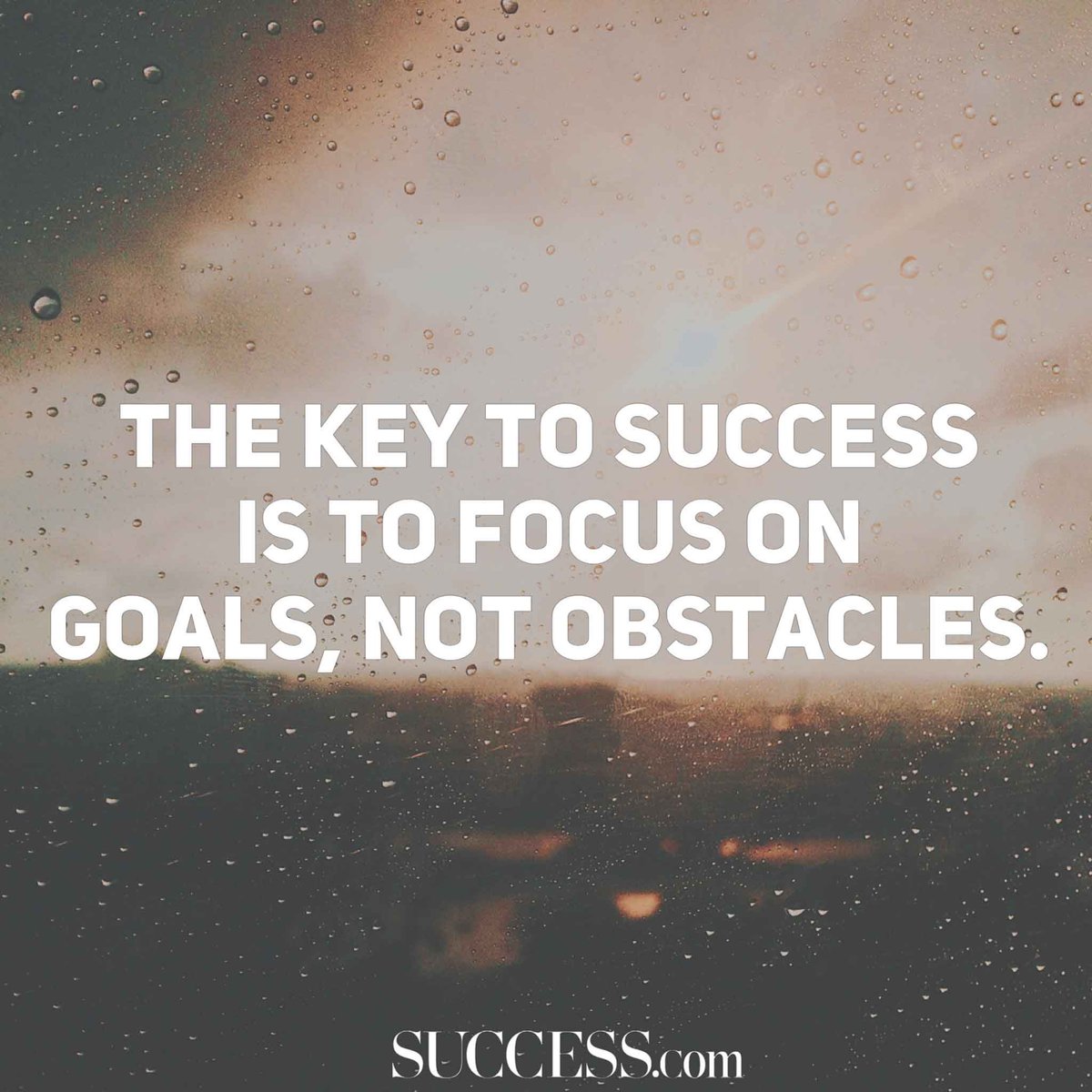 The goals are what you have to focus on so you can overcome any obstacle in your way. #hope #aliviane #courage