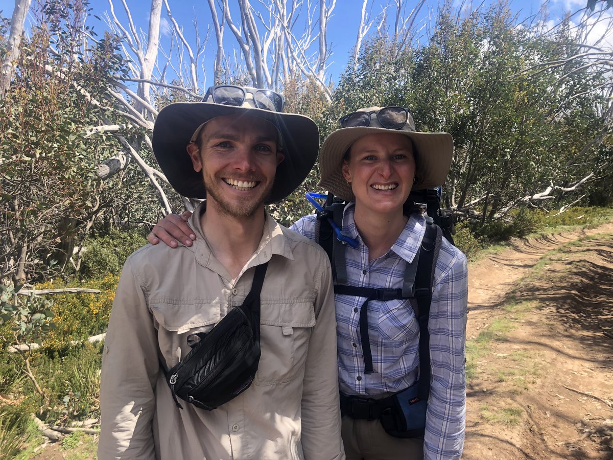 More humans! This is Tom and Lisa. Like me they’re doing the  #AAWT. They’re the third lot of hikers I’ve met in 8 days (the other two were solo like me). It was cool to be able to tell them where a sneaky water source is close to the trail, thereby saving them a 3km diversion