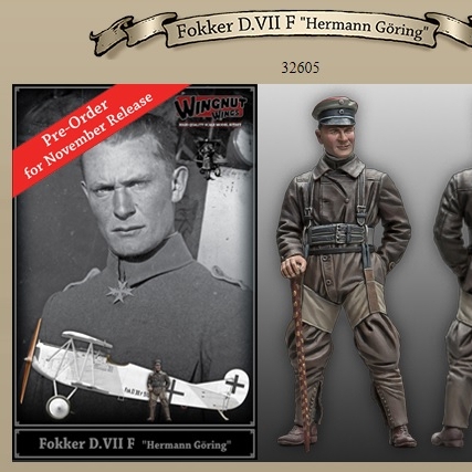 hearnshobbies's tweet photo. Two of the 11 new Wingnut Wings kits due in December.
The Fokker DII of Hermann Goering, the Sopwith Snipe of William Barker. There are also 7 new versions of the Albatros and 2 new versions of the Pfalz.
#hearnhobbies #wingnut wings https://t.co/wb3CsbTWP3
