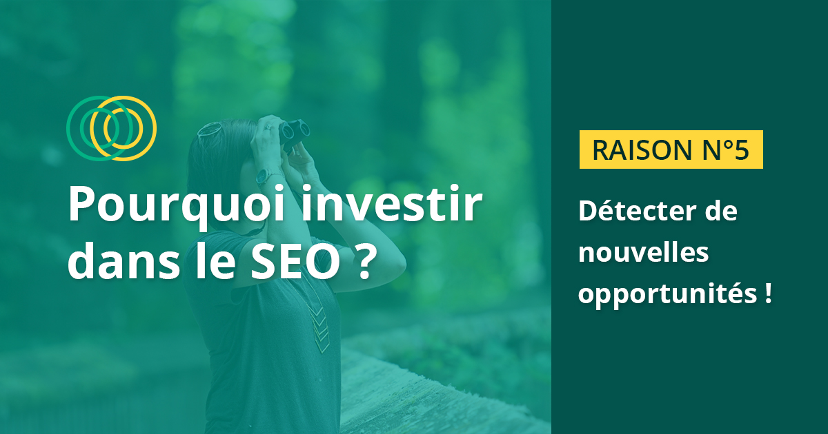 Pourquoi investir dans le SEO 🤔 ? Raison n°5 : détecter de nouvelles opportunités de marché !

Retrouvez plus d'infos dans notre article consacré à ce sujet : graciet-co.fr/pourquoi-inves…

#SEO #Référencement