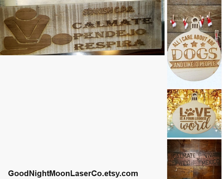 GoodnightLaser's tweet photo. Spanish C.P.R (Funny!) custom lasered spanish/espanol #housewares #homedecor @EtsyMktgTool https://t.co/ZU4pn7Zeed https://t.co/U52N150KnZ