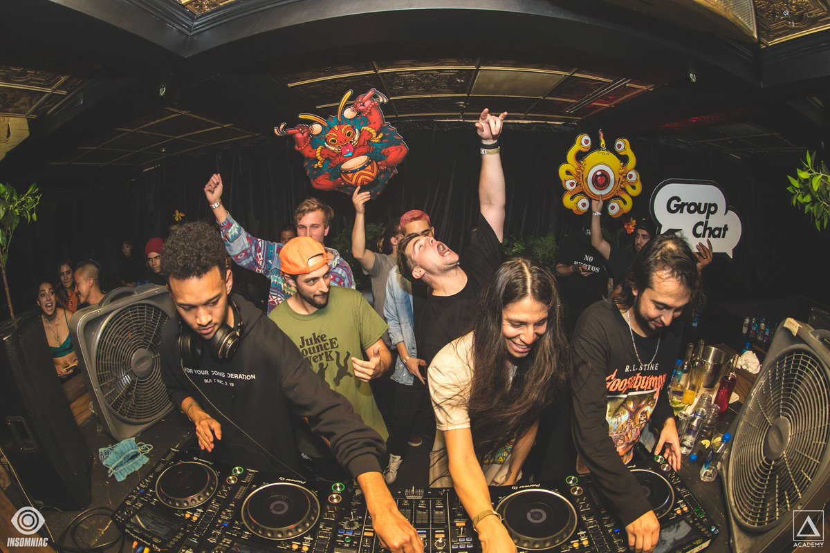 plumpybeats's tweet photo. . @JSTJR’s EP &amp; Holiday Party was mental. This was a shoulder to shoulder packed floor from start to end with a bunch of moombaes. Thank you ♥️ @GroupChatClub, @insomniacevents, FoodBank, @academy__la and everybody that was there to celebrate/help those in need. 📸@alexvarsaphoto https://t.co/hdwkSY6knV