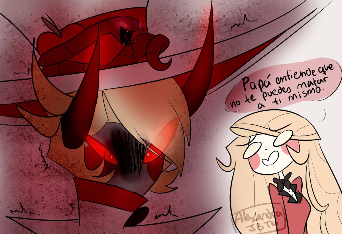 Noi_Mirage's tweet photo. oye werito alejate de mi esposa.jpg(?
pobre luci, no puede hacer nada porque si mata al otro se muere tambien:c 
#HazbinHotel #HazbinHotelLucifer #Hazbin_Hotel #HazbinHotelcharlie #HazbinHotelLilith #LuciferMagne #LilithMagne #CharlieMagne https://t.co/kRijsbWsW4