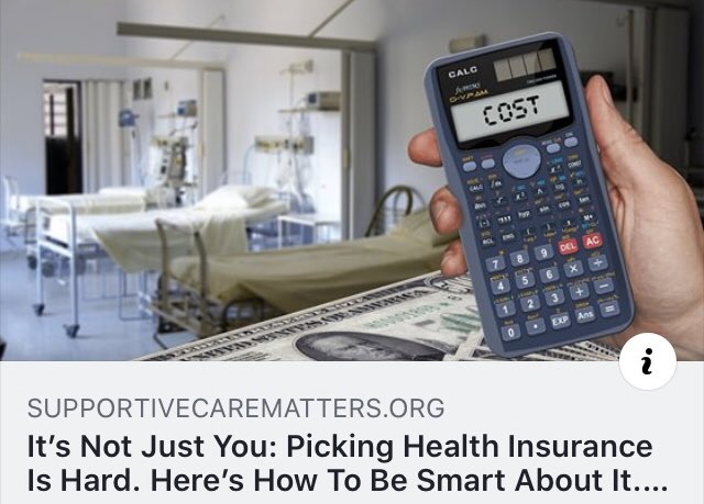 supportmatters's tweet image. It’s open enrollment season for #healthinsurance. And choosing the best plan is tricky whether you have to buy #insurance on your own or just figure out which plan to sign up for at work. Here’s what you need to know. bit.ly/2E0RoUr #healthcare #MondayMotivation